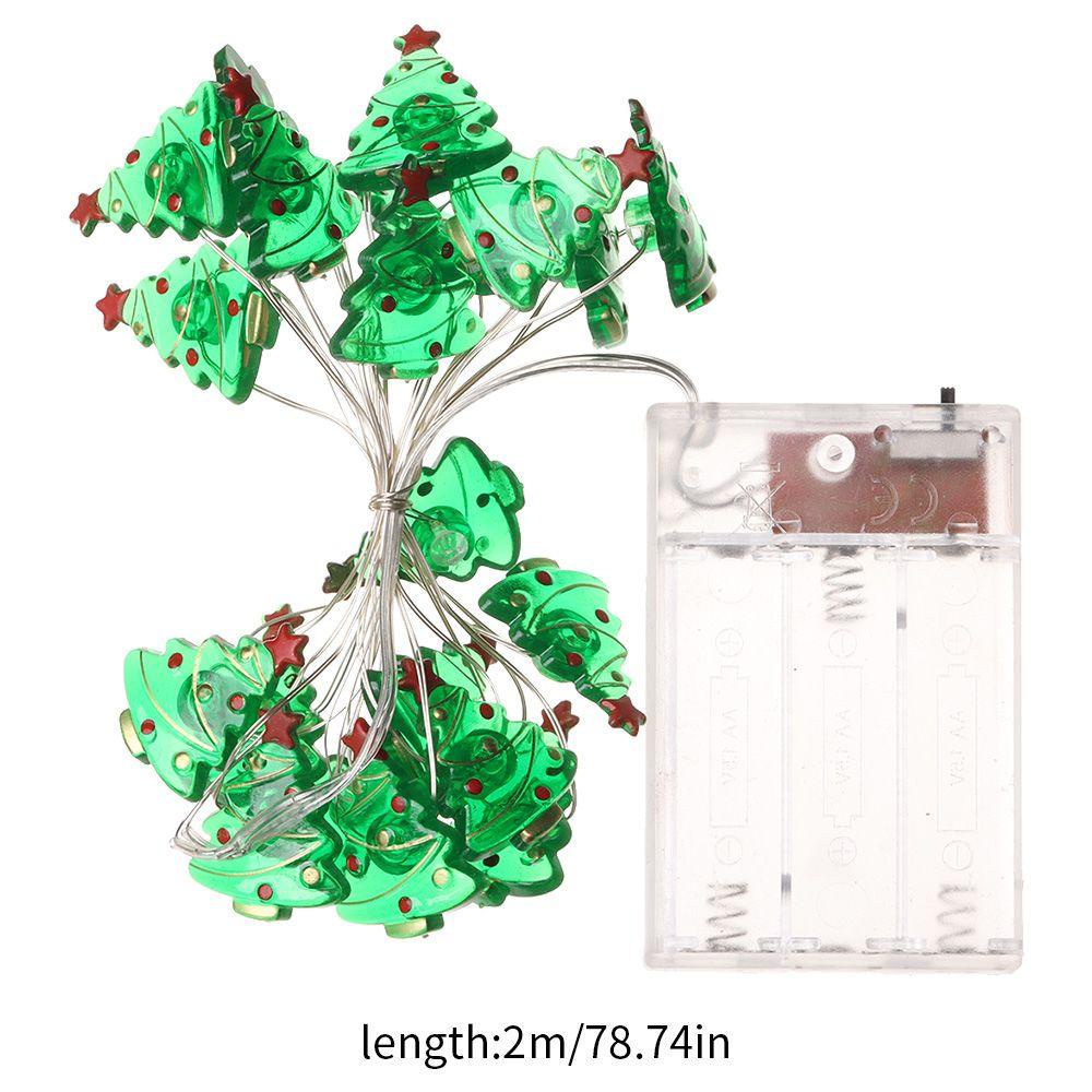GOGOUP 2m Dây Đèn LED 20 Bóng Trang Trí Cây Thông Noel