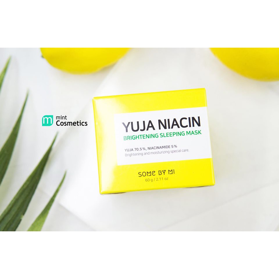 Mặt Nạ Ngủ Some By Mi Yuja Niacin Brightening Sleeping