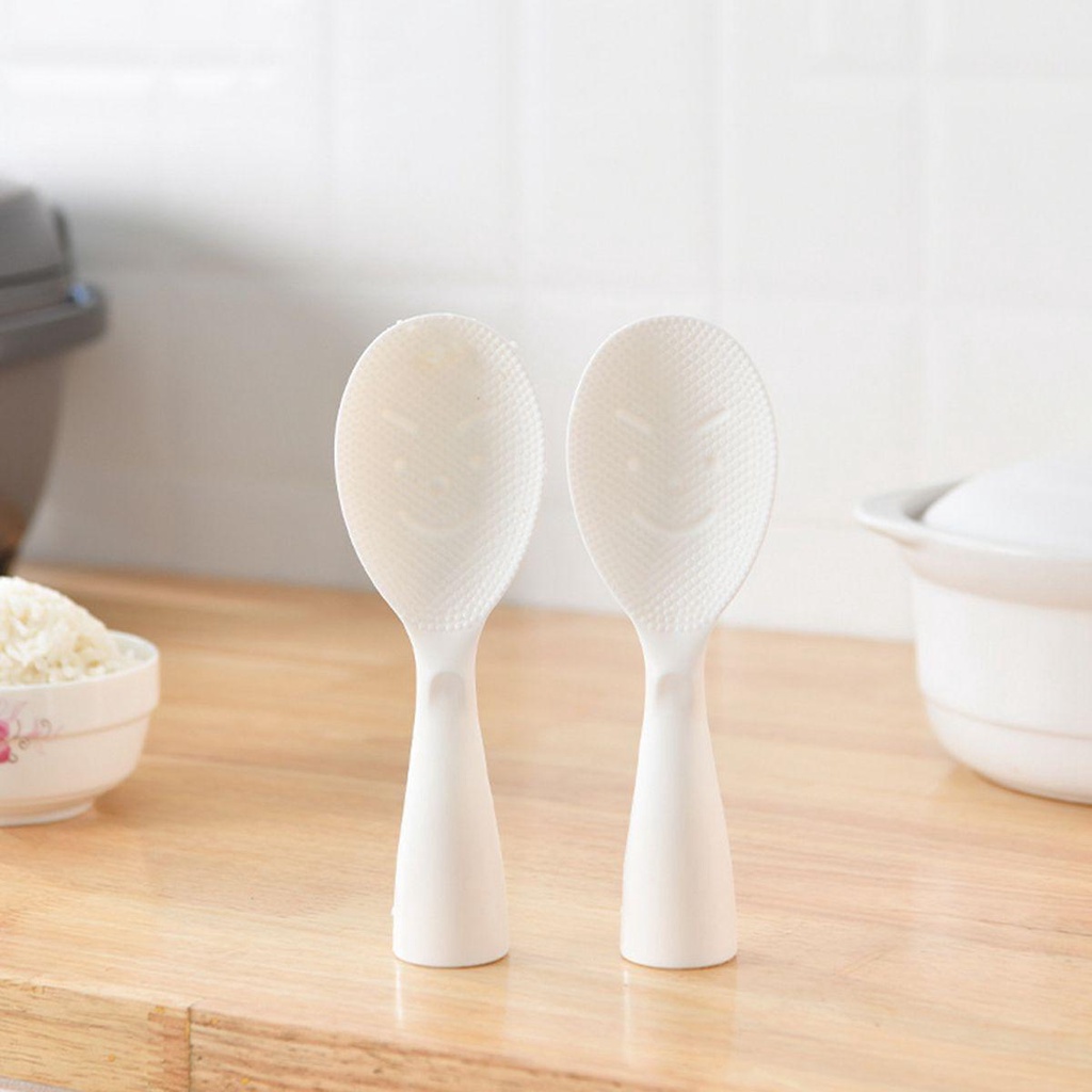 Muỗng Ăn Cơm Chống Dính Kiểu Dáng Dễ Thương Tiện Dụng