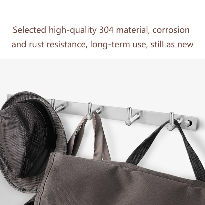 Set 3 # 4 # 5 # 6 # 7 Móc Inox Treo Áo Khoác