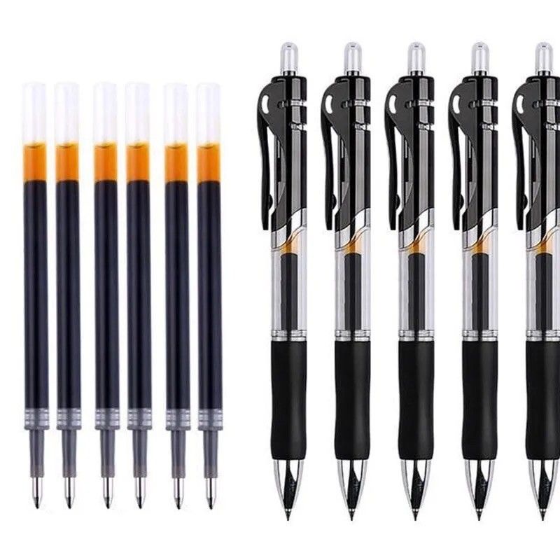 Bút gel tập viết chữ Hán Nhật Hàn ngòi 0.5mm, luyện viết chữ Hán cho người mới học