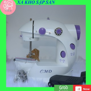 [BÁN CHẠY 2020] Máy may vá mini tiện dụng 2 tốc độ có đèn LED + Máy may vá mini Tặng thêm 4 suốt chỉ BH 6 tháng