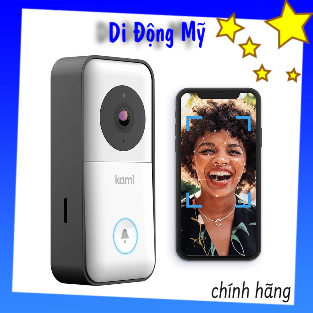 Camera Kami Doorbell - Camera chuông cửa thông minh Kami by YI Door Bell ( dùng pin sạc )