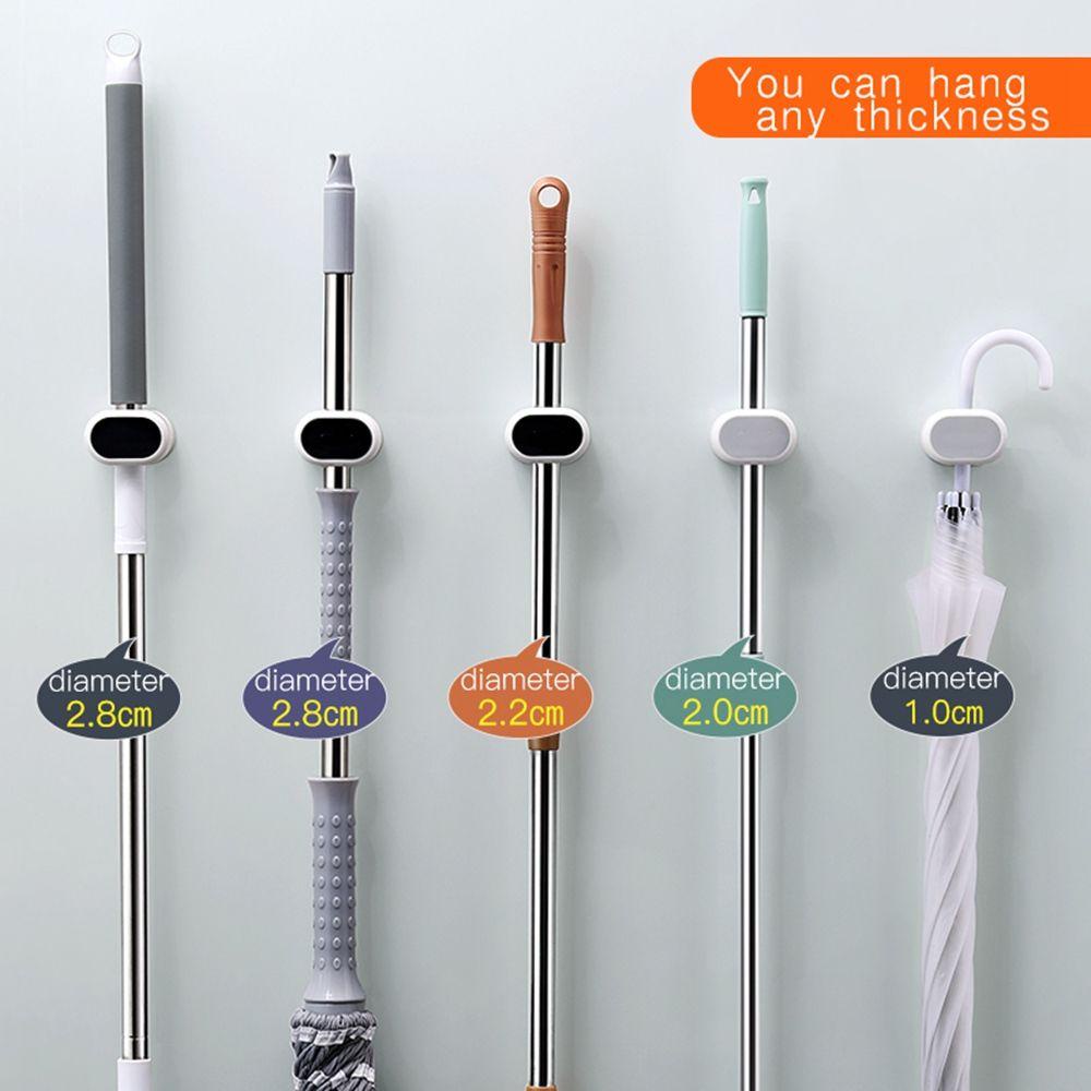 Giá Đỡ Cây Lau Nhà Chống Trượt Tiết Kiệm Không Gian Tiện Dụng Cho Nhà Bếp / Phòng Tắm