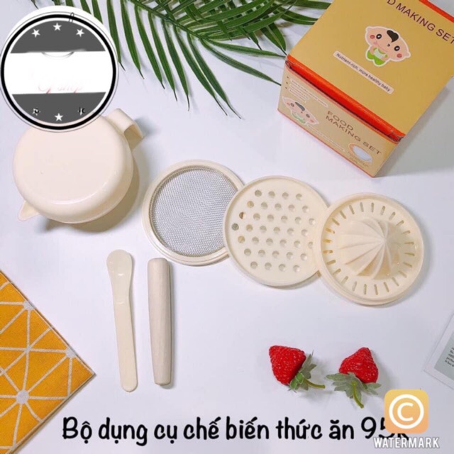 Bộ chế biến ăn dặm kiểu Nhật