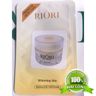 Gói test kem dưỡng da ban ngày riori - riori day cream
