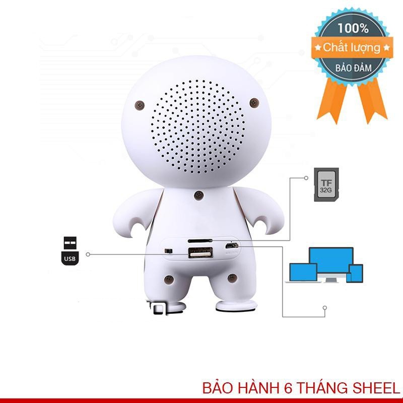 LOA BLUETOOTH ROBOT MINI A9 BIG HERO SPEAKER -dc3128