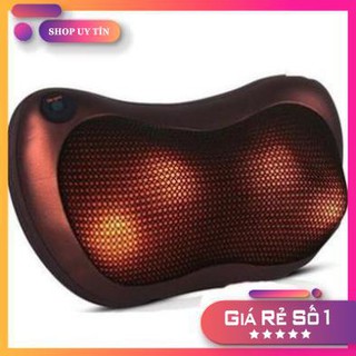 Gối massage hồng ngoại  8 bi cao cấp