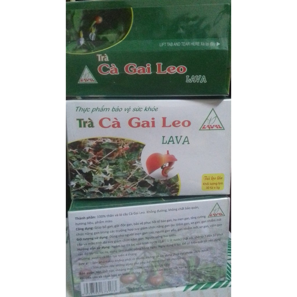 combor 2 hộp TRÀ CÀ GAI LEO LAVA