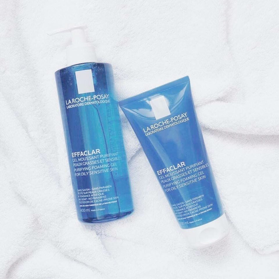 Gel Rửa Mặt Tạo bọt Làm Sạch Cho Da Dầu Nhạy Cảm La Roche-Posay Effacla Purifying Foaming Gel Cleanser - dad cosmetics | BigBuy360 - bigbuy360.vn