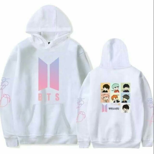 Áo hoodie BTS in theo yêu cầu