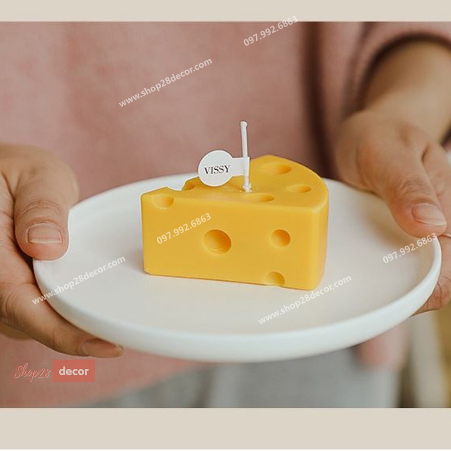 Nến thơm phô mai, trang trí, phụ kiện chụp ảnh - Shop28Decor.com