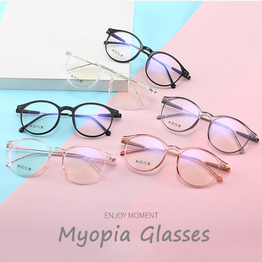 Mắt Kính Gọng Nhựa Trong Suốt Chống Tia Sáng Xanh Thời Trang Cho Nữ