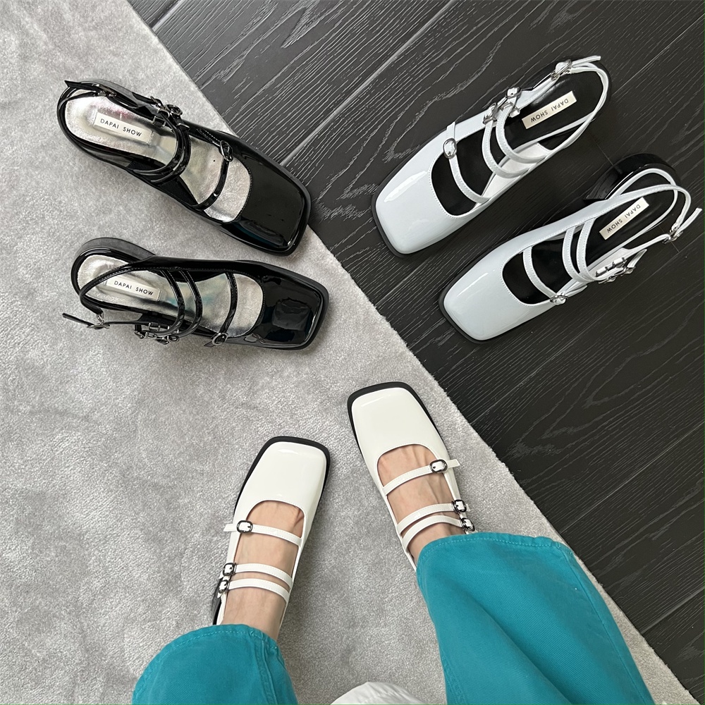 Giày Da Cao Gót Thời Trang 2022 Dành Cho Nữ