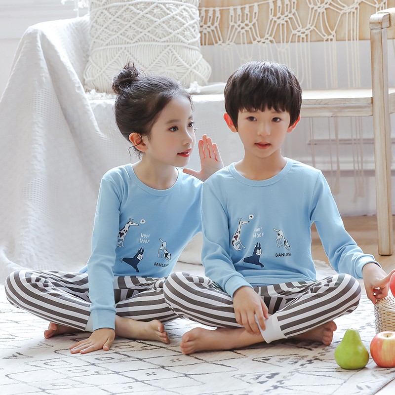 Bộ Đồ Ngủ 100% Cotton Cho Bé