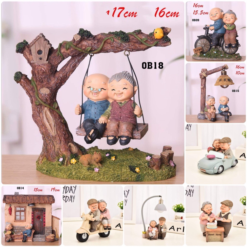 Tượng Ông Bà bộ sưu tập nhiều mẫu mới