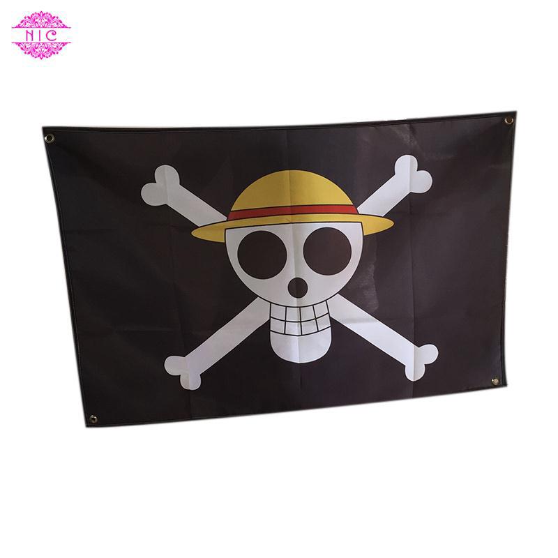 Lá cờ cướp biển trong One Piece cho treo tường trang trí