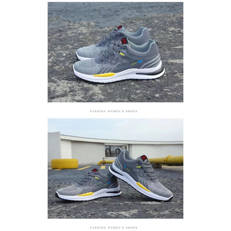 Giày Sneaker Nam, Giày Thể Thao Nam Zoom Chất Vải Cao Cấp Phong Cách Trẻ Trung Năng Động