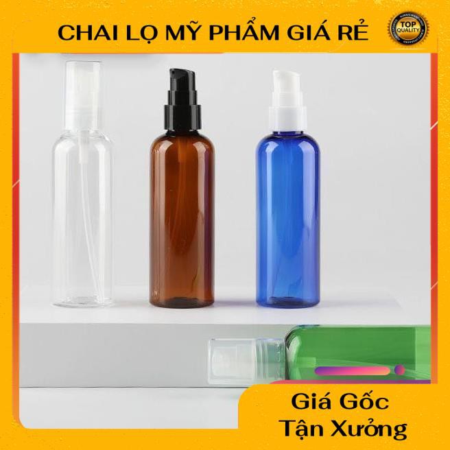 Chai Chiết Mĩ Phẩm ❤ RẺ VÔ ĐỊCH ❤ Chai nhựa pet xịt giọt 30ml,50ml,100ml , chai lọ chiết mỹ phẩm , phụ kiện du lịch