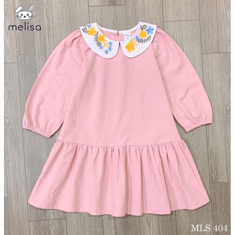 Váy Melisa Hồng cổ sen