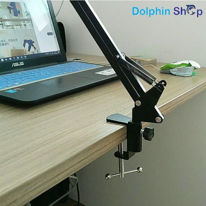 Giá Đỡ Điện Thoại, lpad Xem Phim Kẹp Đầu Giường - Chân Thép Cứng Cáp