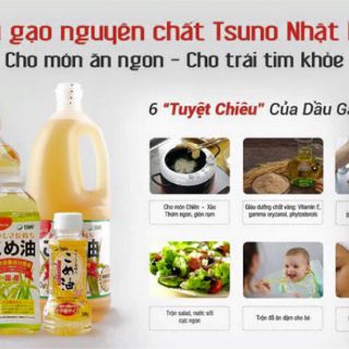 Dầu gạo Tsuno Nhật Bản
