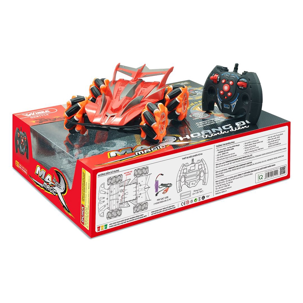 Xe Đua Max Magic - Hoàng Đế Trình Diễn, DK 81114 Duka