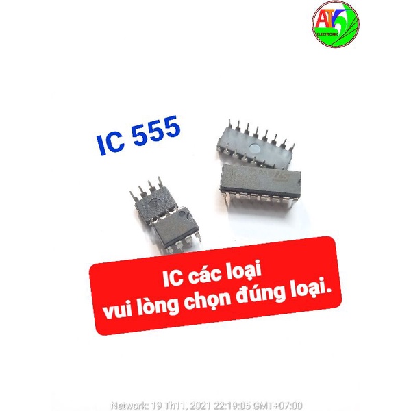 Set 5 IC 555 NE555 hàng tốt