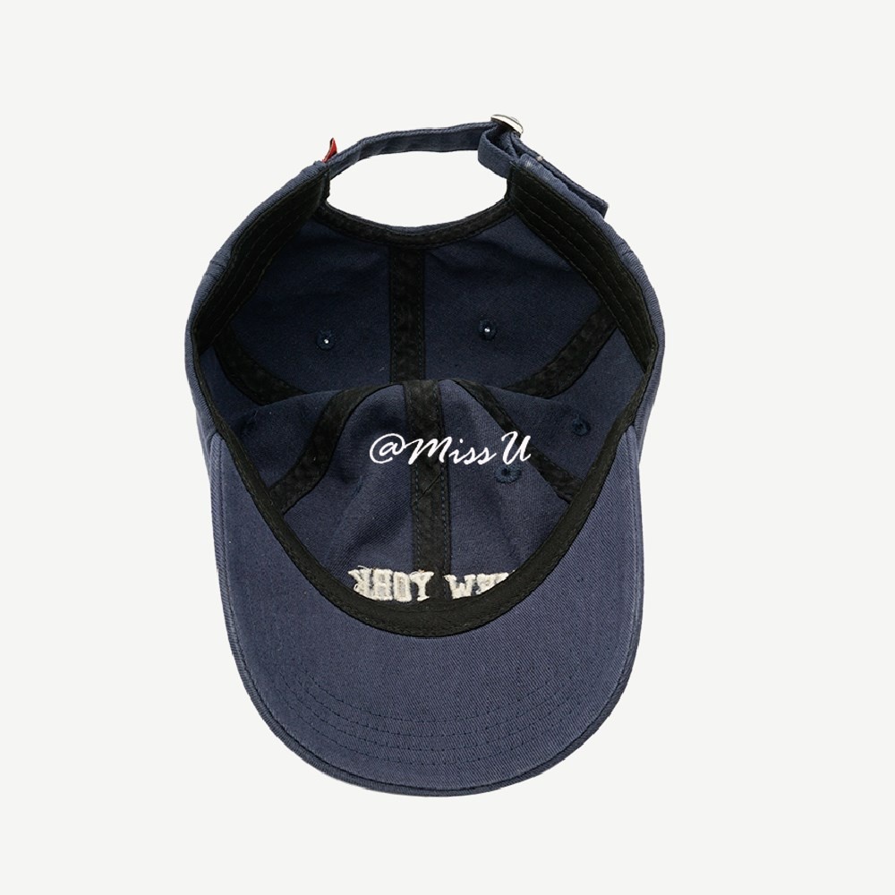 Mũ lưỡi trai thêu chữ NY thời trang đường phố Hàn Quốc