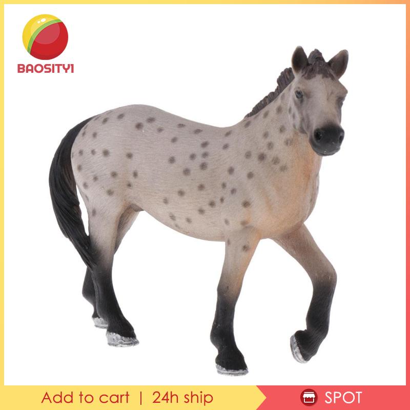 [Baosity1] Mô Hình Ngựa Sống Động Trang Trí Vườn Nhà Búp Bê