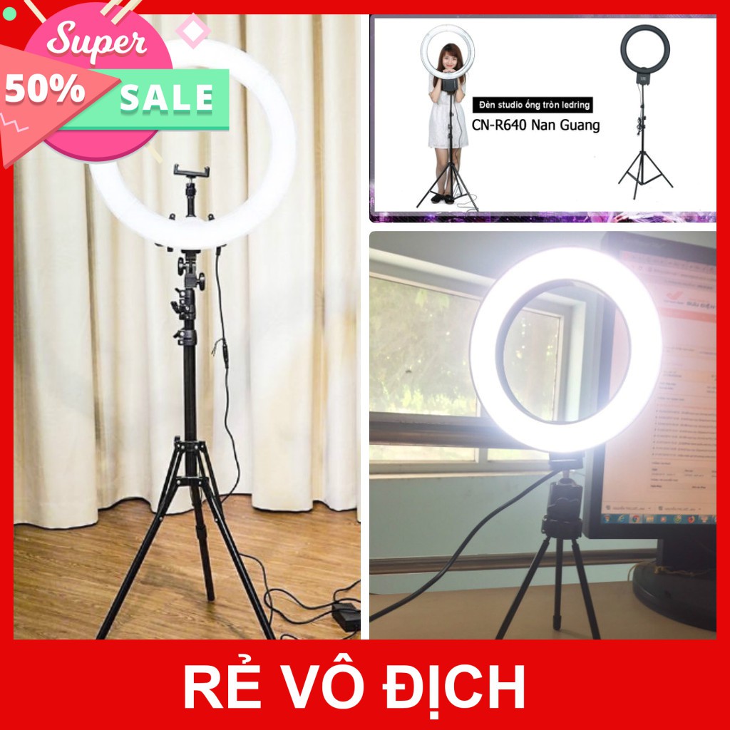 [FREESHIP] ĐÈN LED RING (45cm, 26cm, 33cm, 16CM) HỖ TRỢ LIVESTREAM, TRANG ĐIỂM [HCM]