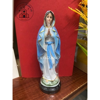 Tượng công giáo Mẹ lộ đức 20cm