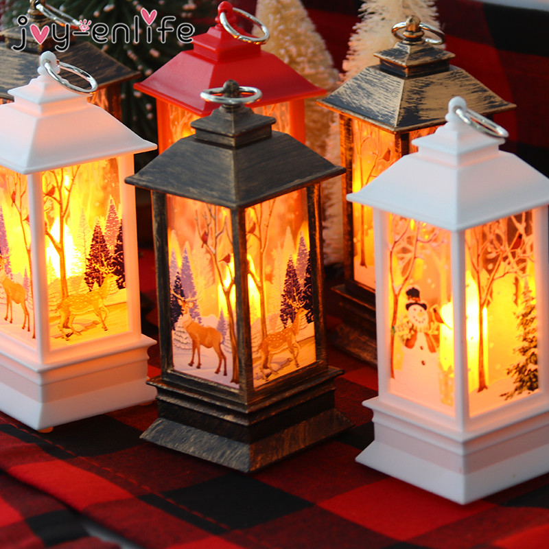 Các sản phẩm trang trí nhà nghỉ Giáng sinh/Đèn lồng đèn trang trí Giáng sinh LED Đèn nến trang trí/Xmas Cây trang trí đèn treo