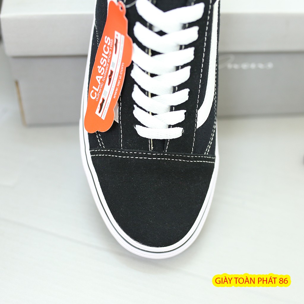 [Mã FAGREEN245 giảm 10% tối đa 30k đơn từ 99k] [ Bảo Hành 12 Tháng] Giày Thể Thao nam nữ Style 36 Đen- Caro | BigBuy360 - bigbuy360.vn