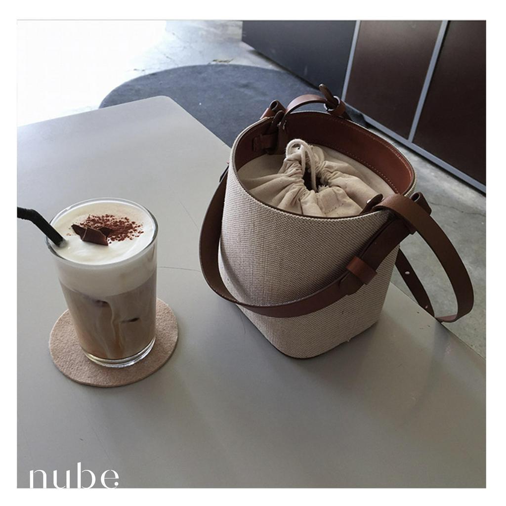 Túi Hộp Bucket Phong Cách Hàn Quốc
