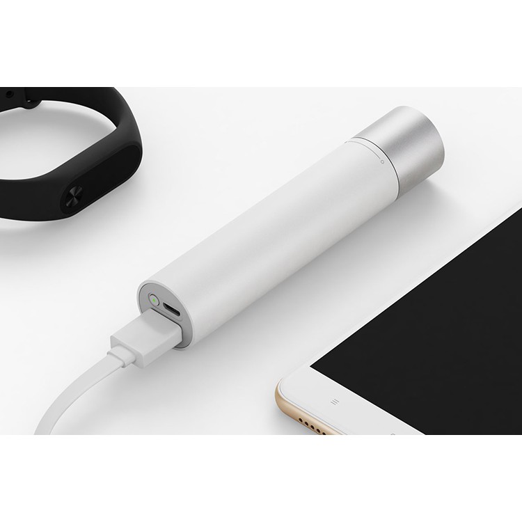 Đèn Pin Xiaomi Flashlight kiêm sạc dự phòng 3350mAh