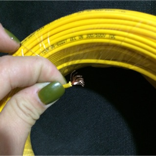 Dây điện 1 lõi nhân 0.5mm ( cuộn 100m- 162k)