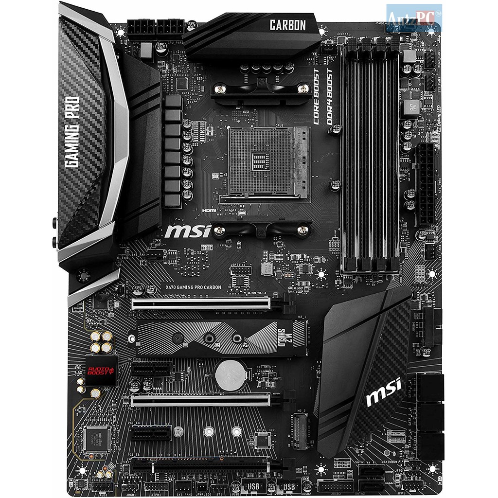 Bo mạch chủ MSI X470 GAMING PRO CARBON [Hàng nhập khẩu US]