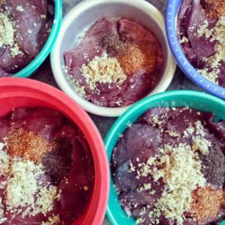 Thịt lợn bản sấy khô