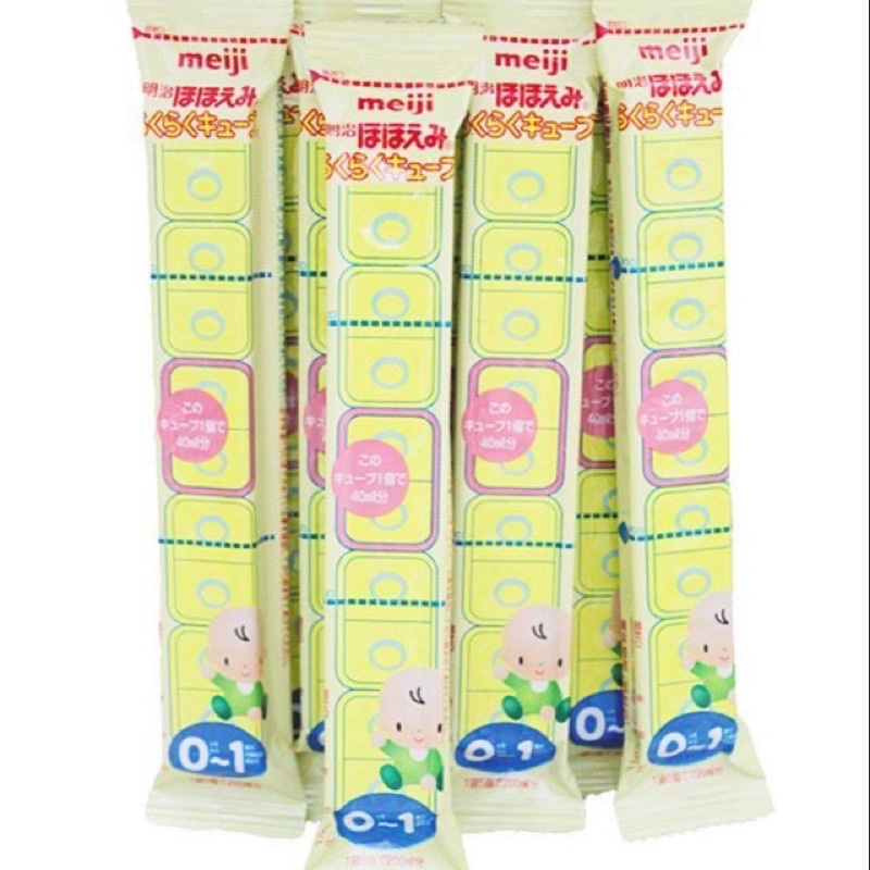 Sữa bột Meiji thanh 729gr nội địa Nhật tiện lợi cho mẹ