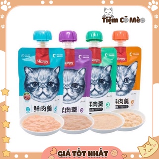 🌟[ SIÊU HOT ] Pate Wanpy Nắp Vặn Dễ Bảo Quản Cho Mèo (90g) - Thức Ăn Dinh Dưỡng Cho Thú Cưng✨