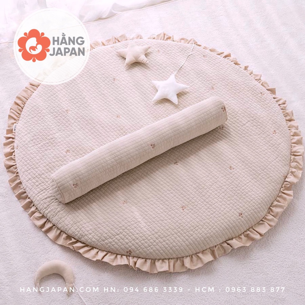 Đệm tròn moon and star white lolbaby cho bé từ sơ sinh hàng chính hãng - ảnh sản phẩm 2