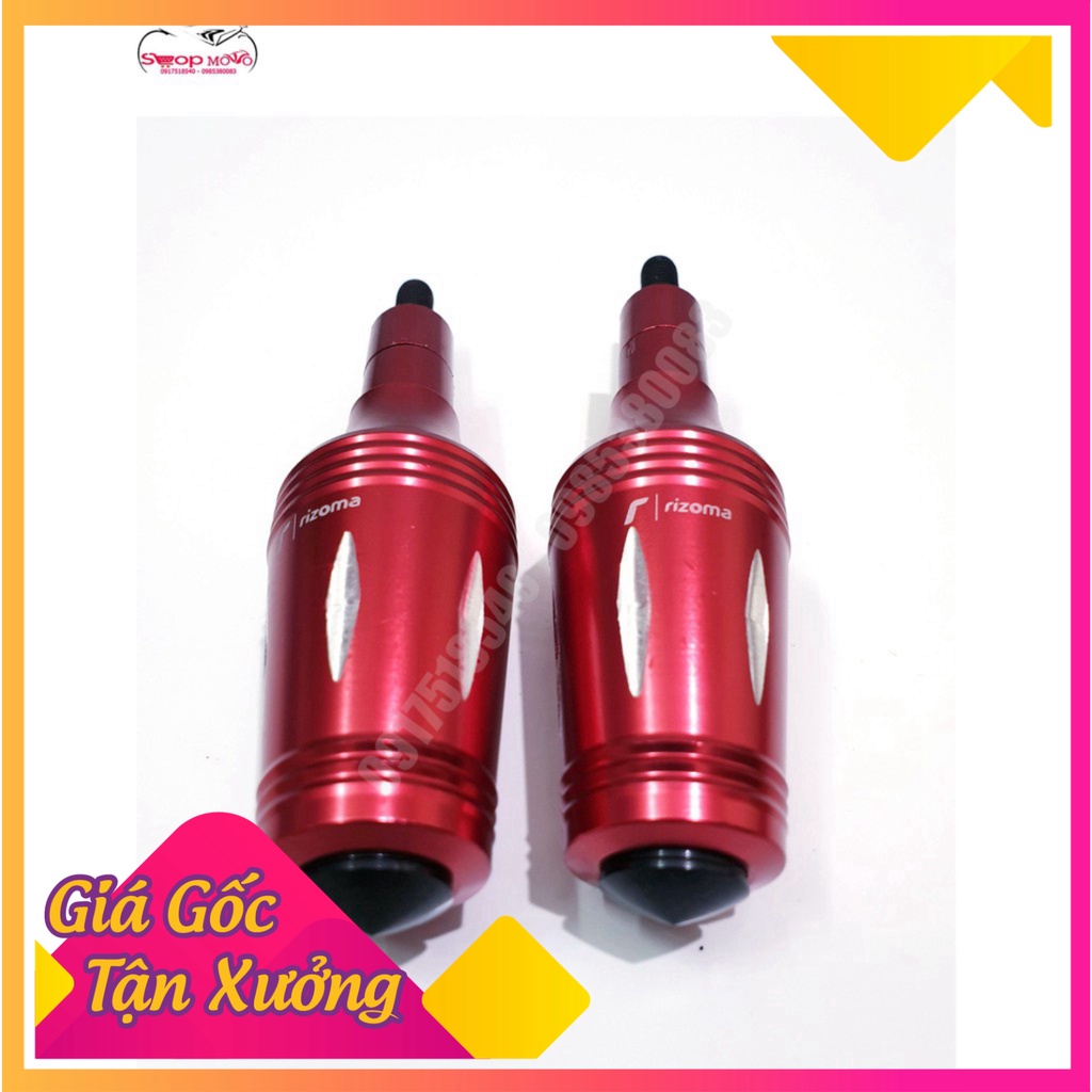 CHỐNG ĐỔ SAU RIZOMA / BIKER 1 CẶP (NHIỀU MÀU) (Ảnh Sp thật)