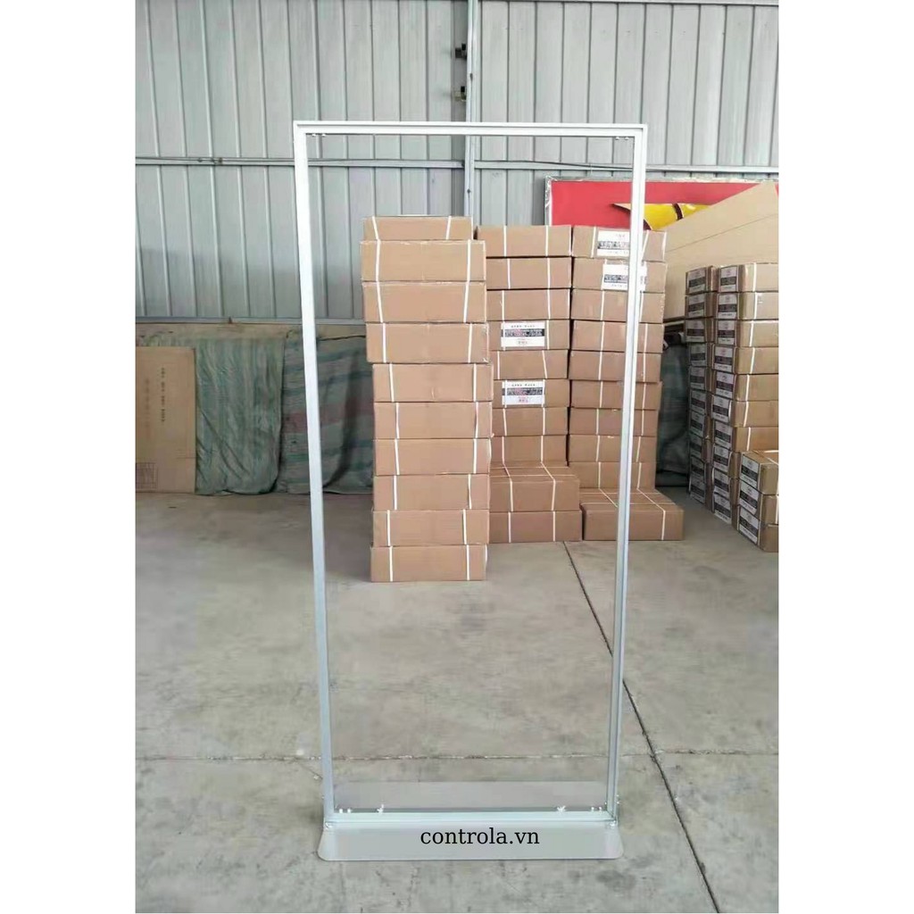 STANDEE CHÂN SẮT KHUNG NHÔM SANG TRỌNG 2 MẶT NHÔM KHÔNG RỈ SÉT