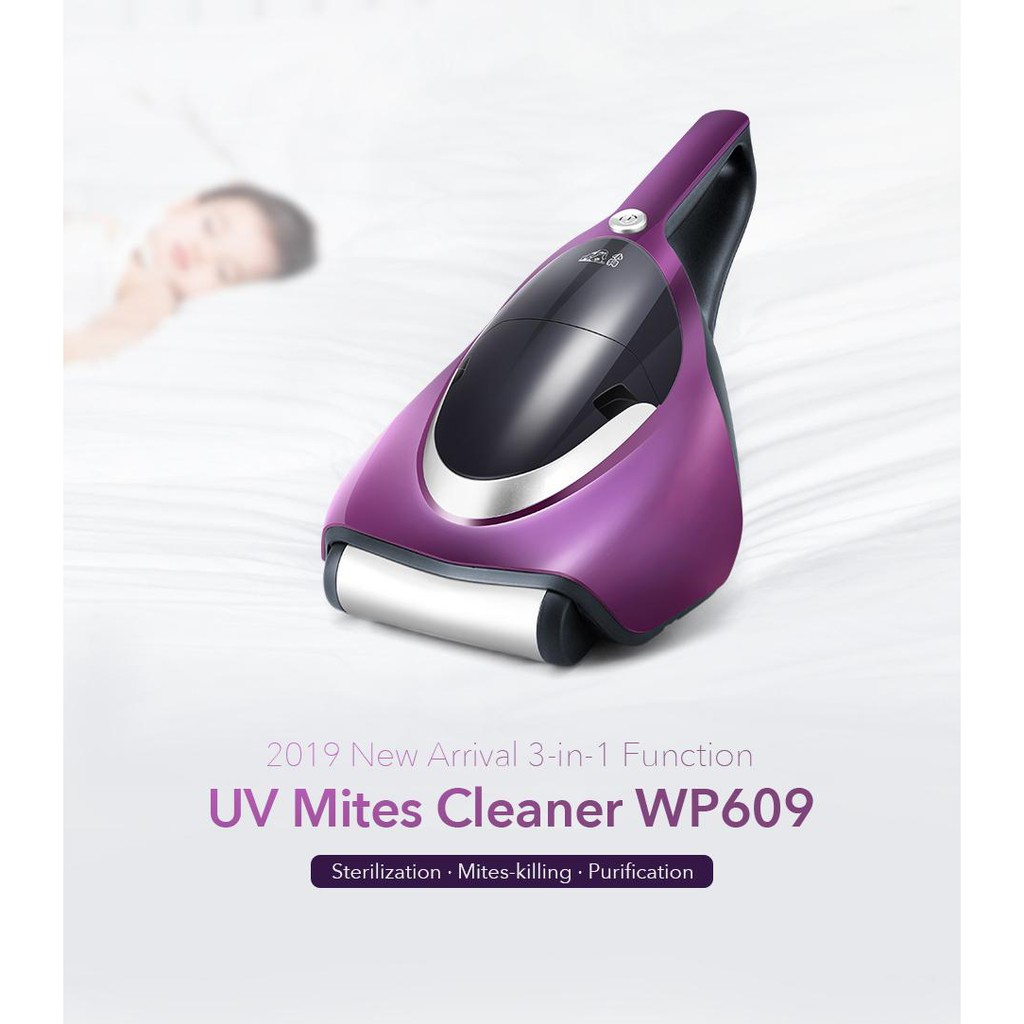 [HÀNG HOT] Máy hút bụi chăn đệm PUPPYOO UV WP609 - Máy hút bụi cầm tay khử khuẩn bằng tia UV | BigBuy360 - bigbuy360.vn