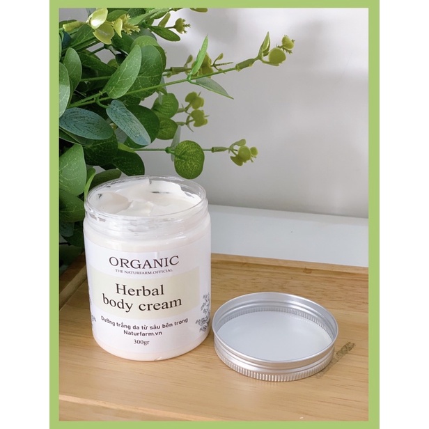 [ BỘ ĐÔI SIÊU TRẮNG ] Kem body herbal natural 300GR & Bột ủ trắng Herbal coffee 250gr | BigBuy360 - bigbuy360.vn