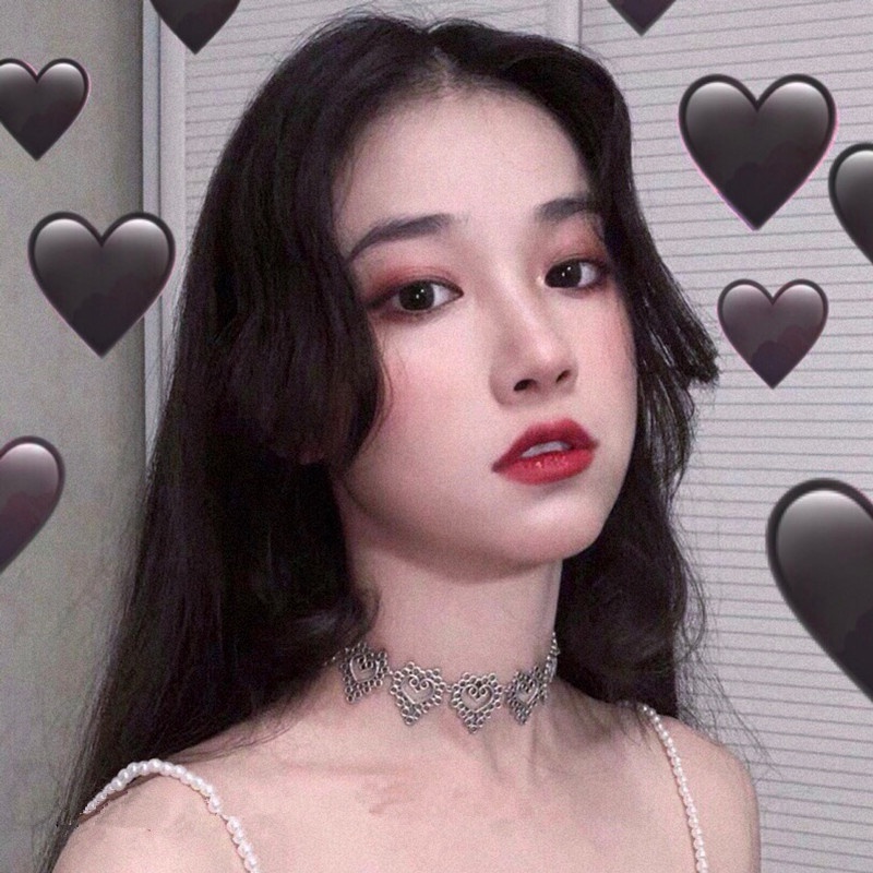 Dây chuyền choker DODDER bằng hợp kim phối ngọc trai nhân tạo mặt hình bướm/hình trái tim thời trang Hàn Quốc cho nữ