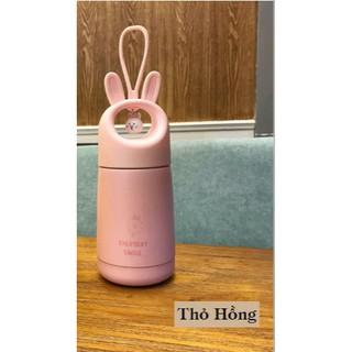 🔥 BÌNH GIỮ NHIỆT TAI THỎ - INOX 304 🔥