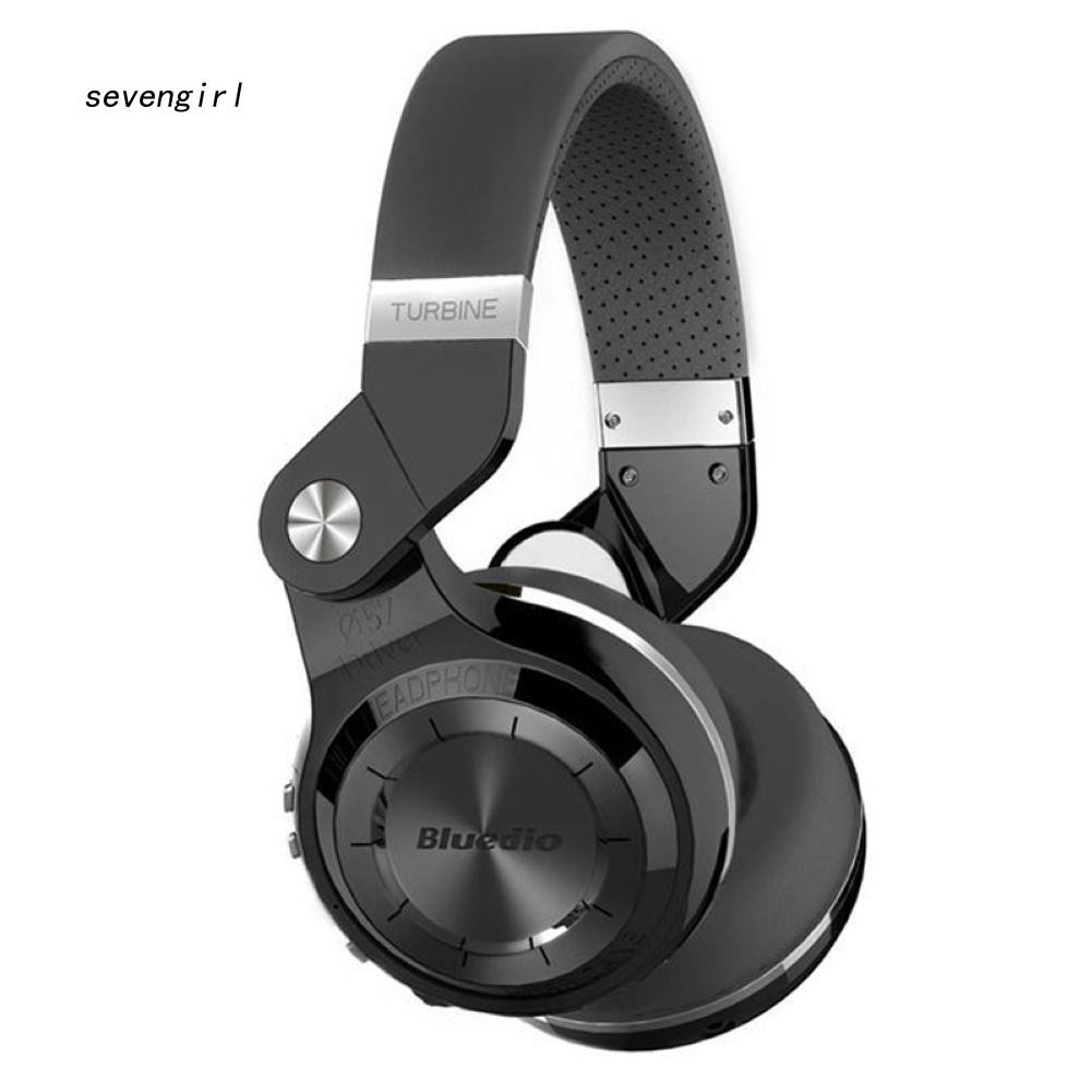 Bluedio T2+ Folding Wireless Bluetooth 5.0 Headphone Over-Ear Heavy Bass Headset