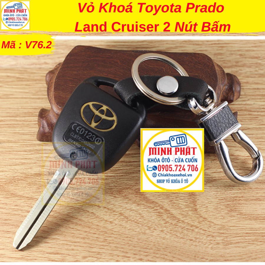 Vỏ Chìa khoá xe Toyota land cruiser